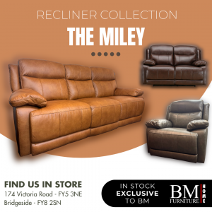 Alternative view of Miley 2 Seater Sofa with Power Recliner & Adjustable Headrest