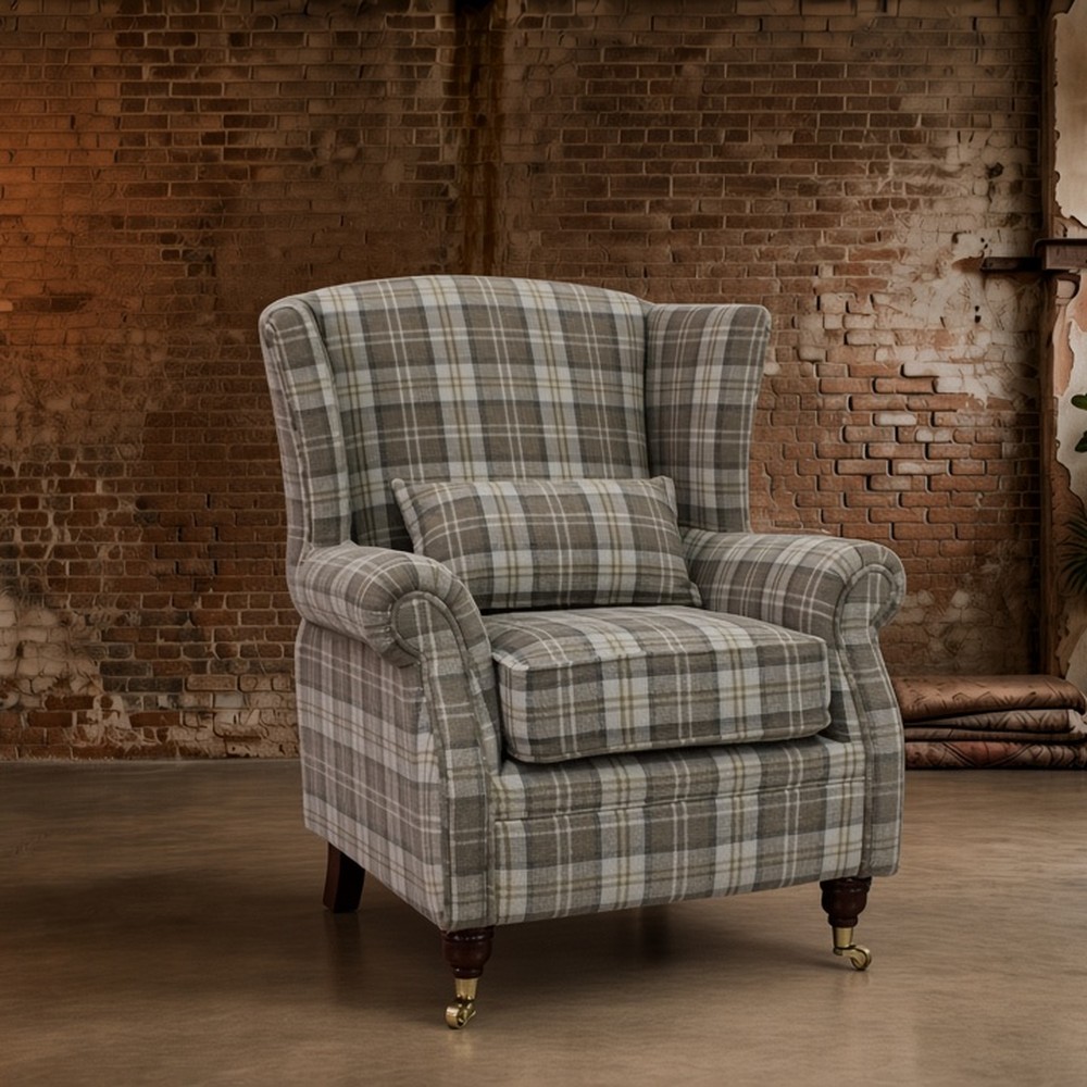 Bespoke UK-made fireside chair