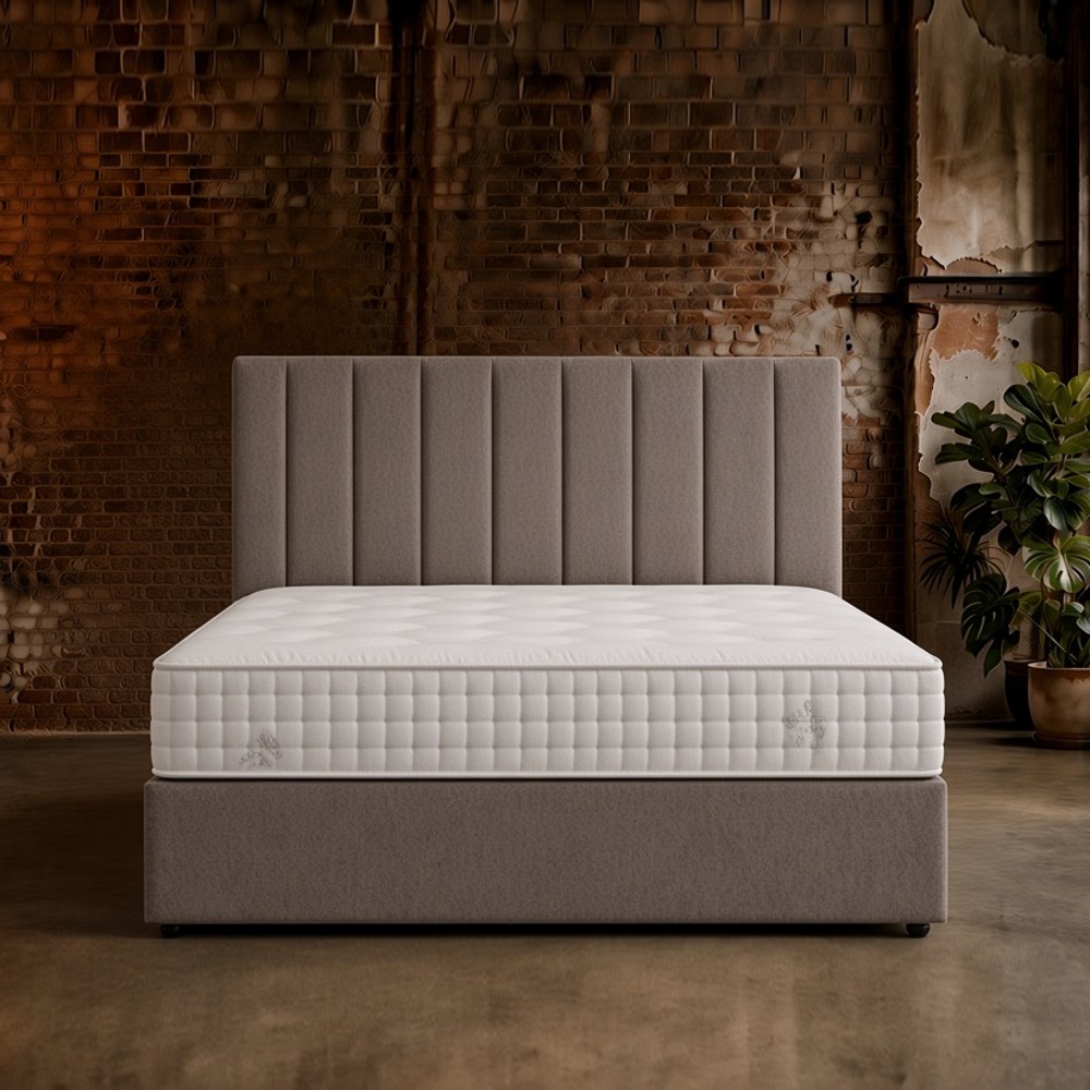 BM Classic 1000 divan bed set with headboard, from bed shops in Blackpool and Cleveleys