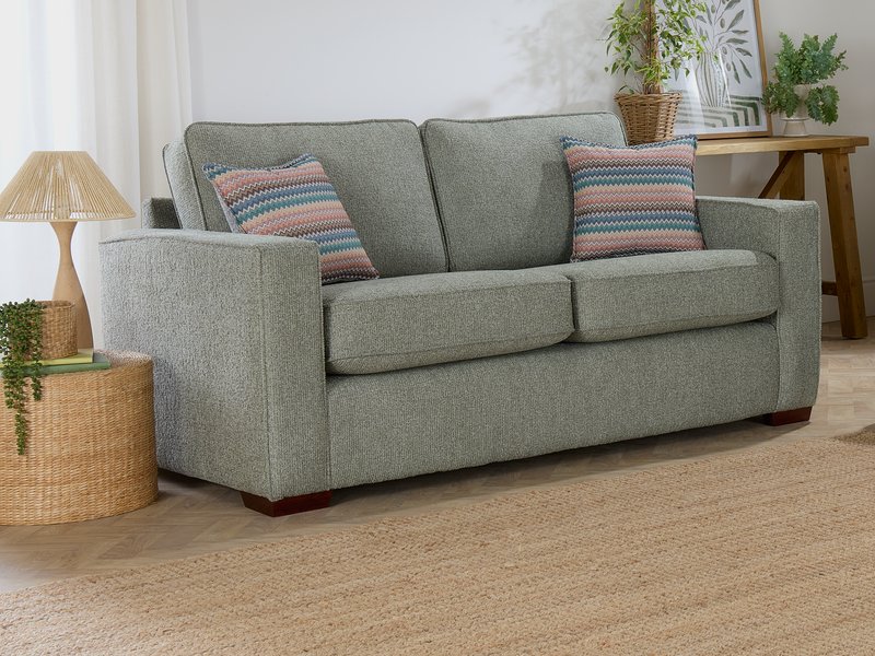 Lonsdale bespoke sofa in sage green fabric