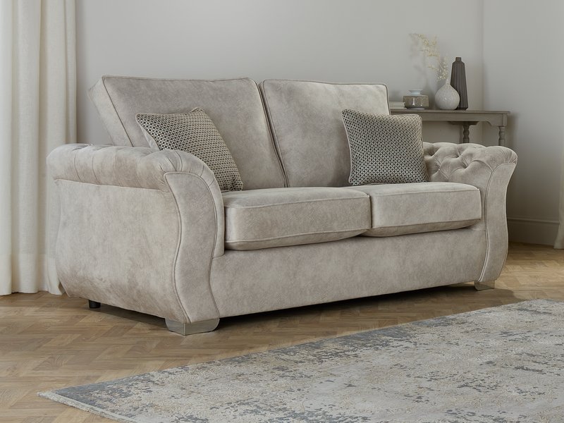 Monaco bespoke sofa in cream fabric