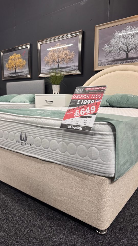 Display model deals: save hundreds on sofas, chairs and beds at BM Furniture