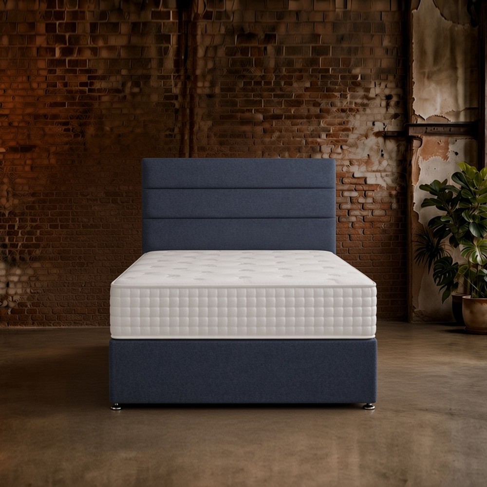 Opulenza 3000 firm back-care bed set, hand side-stitched, BM Furniture